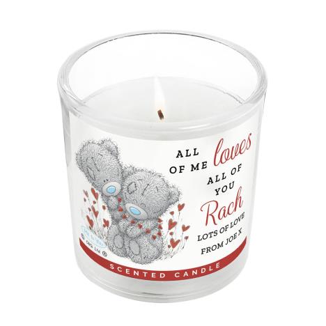 Personalised All My Love Me to You Bear Scented Jar Candle £12.99